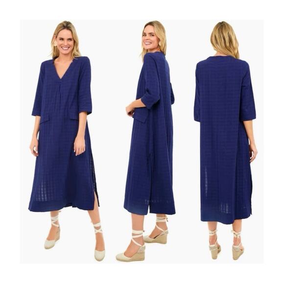 Tuckernuck Pomander Place Carolina Caftan Midi Dress - Picture 1 of 9